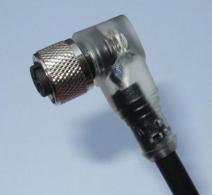 m12带灯pnp或npn电缆连接器